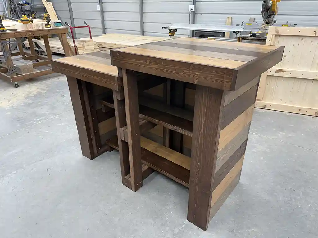 Plank Top Coffee Shop Sales Counter with ADA drop Maggie colors 6 Plank Top Coffee Shop Sales Counter with ADA drop Maggie colors