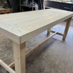 High Top Bar Table - Unfinished 1 High Top Bar Table - Unfinished 1