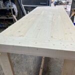 High Top Bar Table - Unfinished 2 High Top Bar Table - Unfinished 2