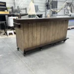 Buffet Indoor Home Bar Mushroom Espresso 1