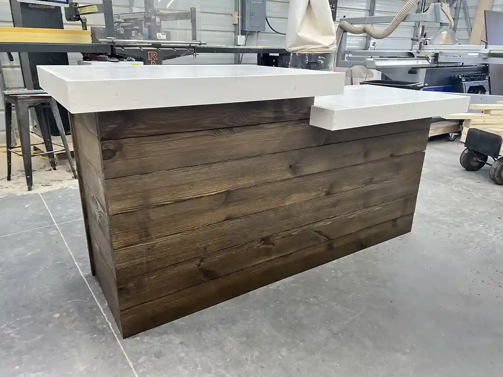 Coffee Shop Sales Counter with ADA drop Coffee White colors 1 Coffee Shop Sales Counter with ADA drop Coffee White colors