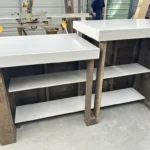 Coffee Shop Sales Counter with ADA drop Coffee White colors 6 Coffee Shop Sales Counter with ADA drop Coffee White colors