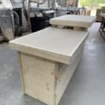 Unfinished Coffee Shop Sales Counter with ADA drop 3 Unfinished Coffee Shop Sales Counter with ADA drop