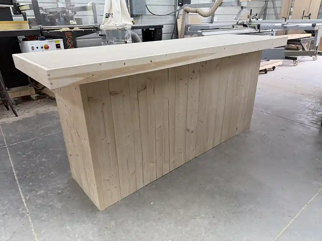 Straight Ace Indoor Home Bar Unfinished 1 Straight Ace Indoor Home Bar Unfinished