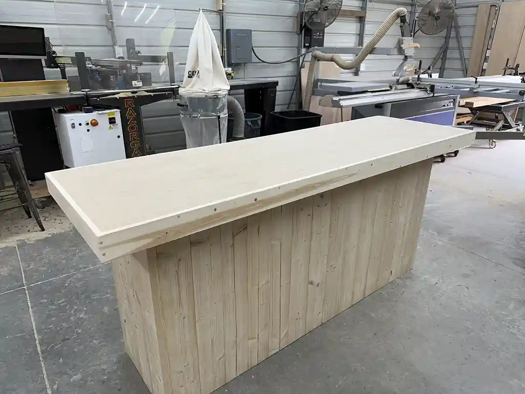 Straight Ace Indoor Home Bar Unfinished 2 Straight Ace Indoor Home Bar Unfinished