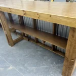 Golden Oak Metal Liberty Large Sales Counter 2 Golden Oak Metal Liberty Large Sales Counter