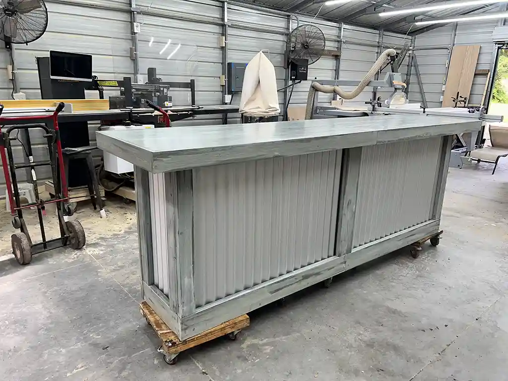 Stormwash Ebony Metal Liberty Large Sales Counter 6 Stormwash Ebony Metal Liberty Large Sales Counter