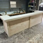 Thomas U Plank Top Large Unfinished - Solid wood indoor bar 1 Thomas U Plank Top Large Unfinished - Solid wood indoor bar 1