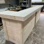 Thomas U Plank Top Large Unfinished - Solid wood indoor bar 3 Thomas U Plank Top Large Unfinished - Solid wood indoor bar 3
