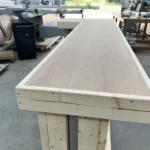 Unfinished Mini Metal L Shape Indoor Home Bar 5
