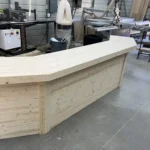 Angle Indoor Home Bar - Unfinished 1 Angle Indoor Home Bar - Unfinished, home decor