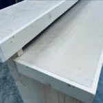 Buffet Smooth Top Unfinished - Solid wood 2-level indoor bar 5 Buffet Smooth Top Unfinished - Solid wood 2-level indoor bar 5