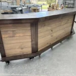 Mushroom Espresso Angle Covered Patio Home Bar 2 Mushroom Espresso Home Bar, indoor bar, home decor