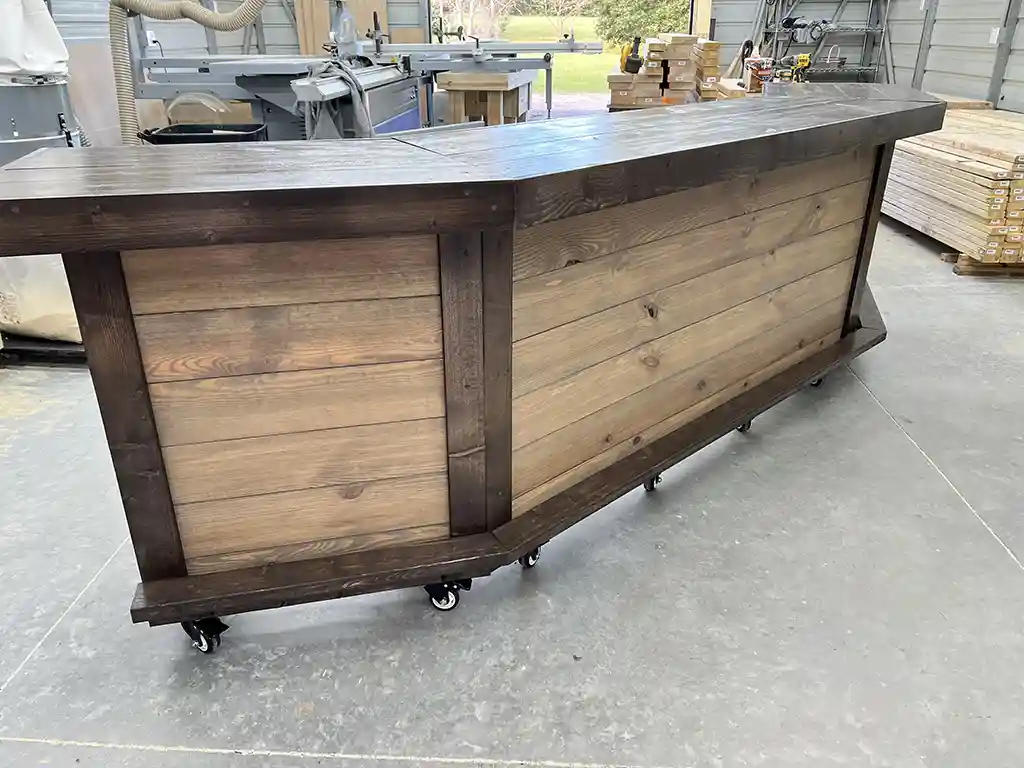 Mushroom Espresso Angle Covered Patio Home Bar 2 Mushroom Espresso Home Bar, indoor bar, home decor