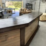 Mushroom Espresso Angle Covered Patio Home Bar 3 Mushroom Espresso Home Bar, indoor bar, home decor