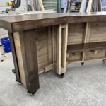 Mushroom Espresso Angle Covered Patio Home Bar 5 Mushroom Espresso Home Bar, indoor bar, home decor