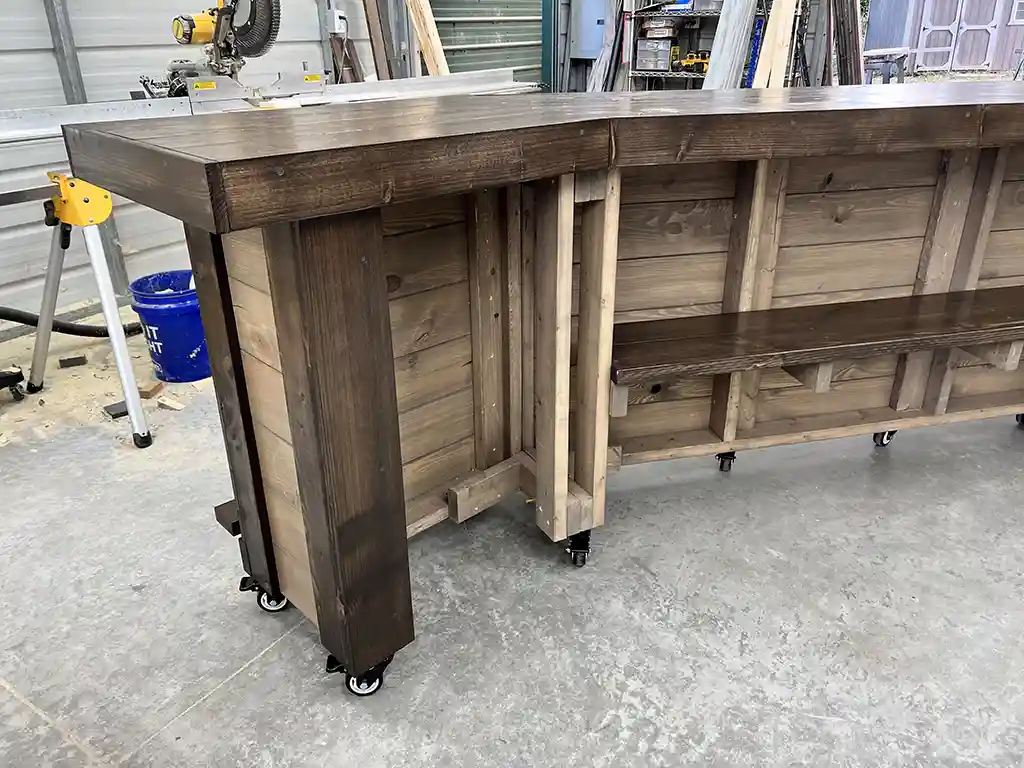 Mushroom Espresso Angle Covered Patio Home Bar 5 Mushroom Espresso Home Bar, indoor bar, home decor