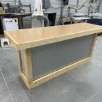 Natural Poly Metal Straight Ace Indoor Home Bar 2 Natural Poly Metal Straight Ace Indoor Home Bar