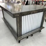 Ebony Metal Original L Shape Small Indoor Home Bar 3 Ebony Metal Original L Shape Small Indoor Home Bar