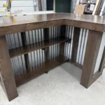 EspressoMetal Original L Shape Small Indoor Home Bar 6 Espresso Metal Original L Shape Small Indoor Home Bar