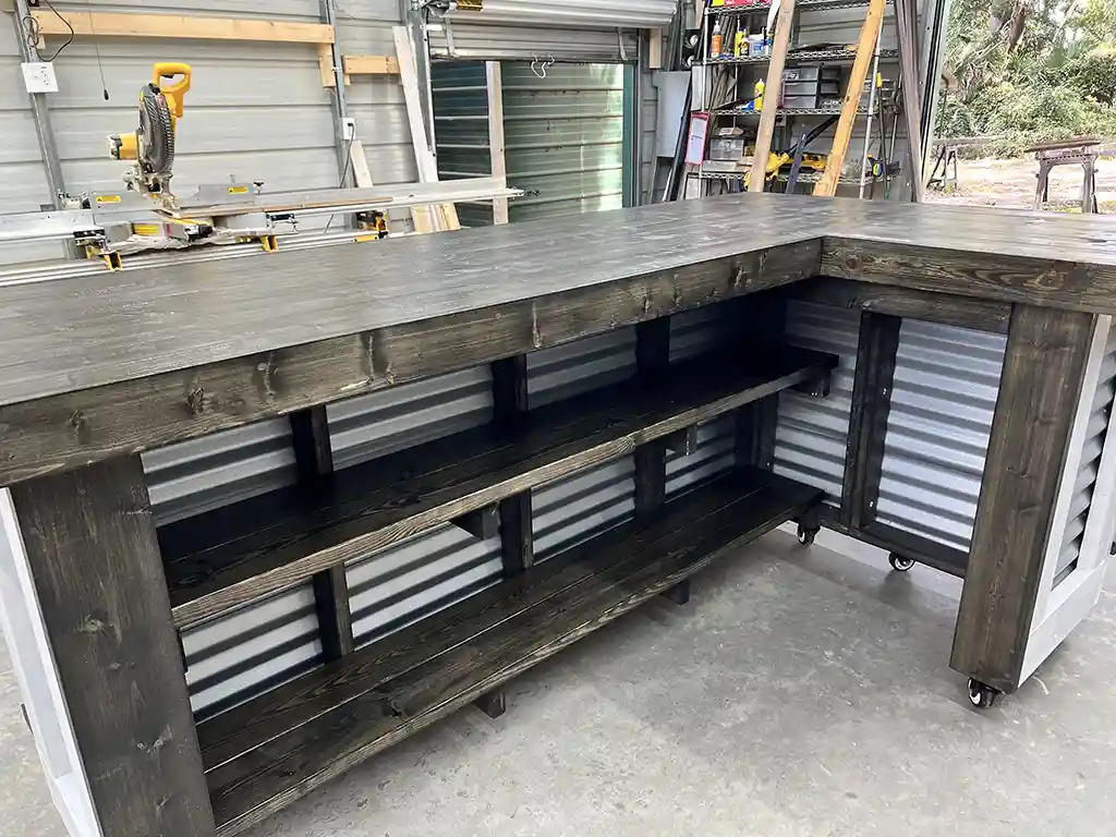 Capewash Ebony L Shape Horiztonal Metal Finished 11-4-24 6 Capewash Ebony L Shape Horiztonal Metal Finished Capewash Ebony L Shape Horiztonal Metal Finished