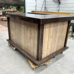 Deluxe Original L Shape Covered Patio Home Bar Mushroom Espresso colors 1 Deluxe Original L Shape Covered Patio Home Bar Mushroom Espresso colors 1