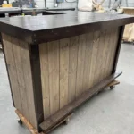 Deluxe Original L Shape Covered Patio Home Bar Mushroom Espresso colors 4 Deluxe Original L Shape Covered Patio Home Bar Mushroom Espresso colors 4