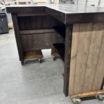 Deluxe Original L Shape Covered Patio Home Bar Mushroom Espresso colors 5 Deluxe Original L Shape Covered Patio Home Bar Mushroom Espresso colors 5