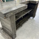 Plank Top U Bar Horizontal Finished- Solid wood bar Ebony 5 Plank Top U Bar Horizontal Finished- Solid wood bar Ebony 5