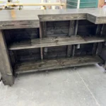 Plank Top U Bar Horizontal Finished- Solid wood bar Ebony 6 Plank Top U Bar Horizontal Finished- Solid wood bar Ebony 6