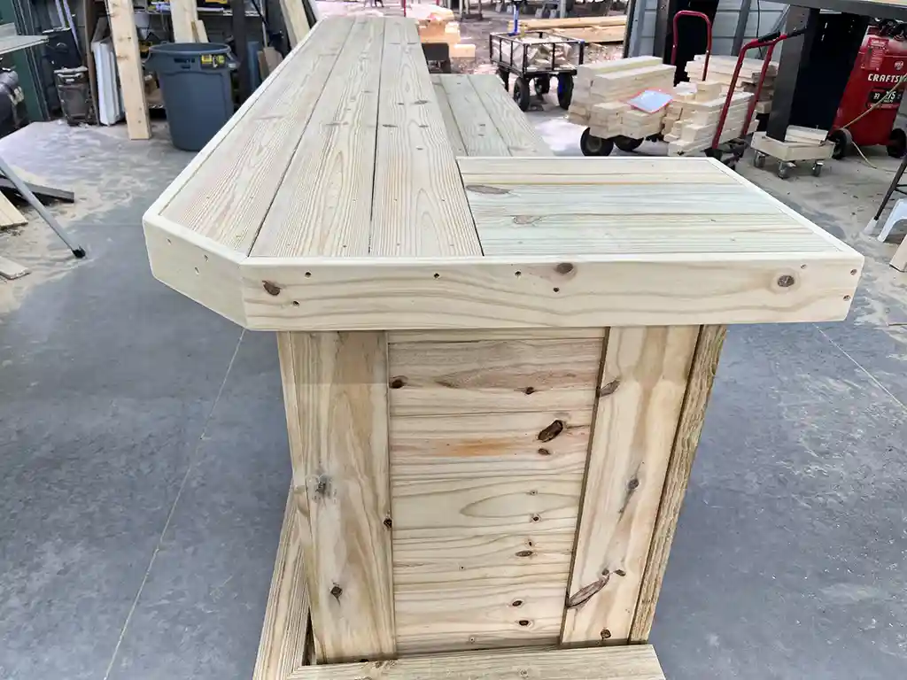 Thomas L Shape Large Outdoor Home Bar Left 3 Thomas L Shape Large Outdoor Home Bar Left