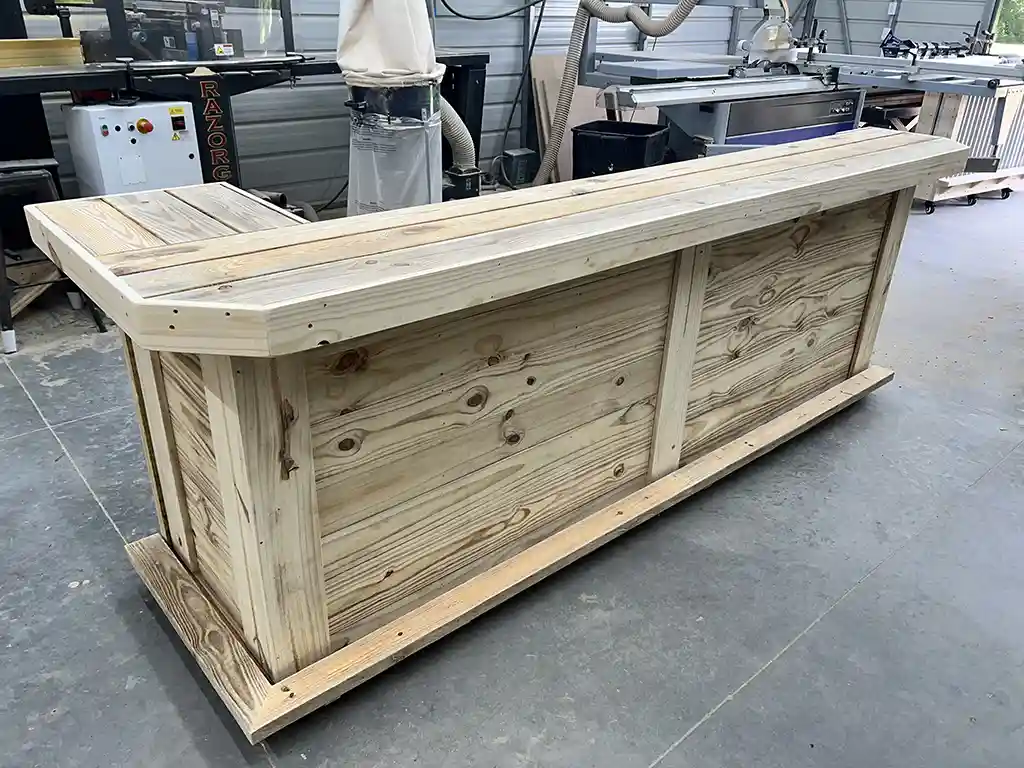Thomas L Shape Large Outdoor Home Bar Right 2 Thomas L Shape Large Outdoor Home Bar Right