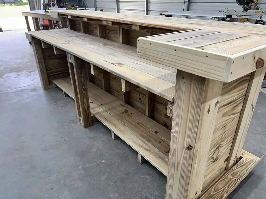 Thomas L Shape Large Outdoor Home Bar Right 4 Thomas L Shape Large Outdoor Home Bar Right
