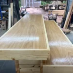 Buffet Horizontal Wide Top Smooth Top Finished - Solid wood 2 level home bar 5 Buffet Horizontal Wide Top Smooth Top Finished - Solid wood 2 level home bar 5