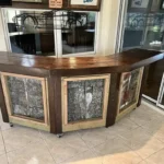 Not Too Shabby Finished with casters Moss Espresso colors 2 Not Too Shabby Finished with casters Moss Espresso colors
