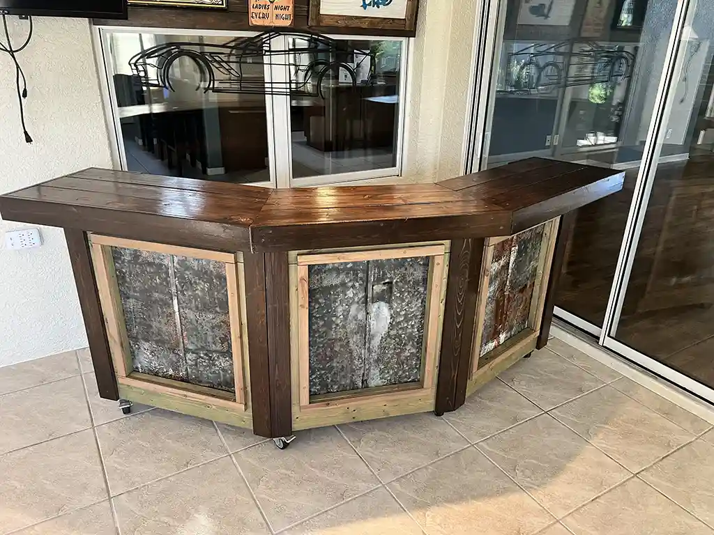 Not Too Shabby Finished with casters Moss Espresso colors 2 Not Too Shabby Finished with casters Moss Espresso colors