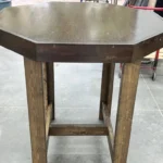 Indoor Octagon High Top Bar Table Finished 3 Indoor Octagon High Top Bar Table Finished 3