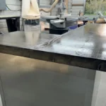 steel bar, metal bar, home bar, indoor bar, industrial bar, man cave bar, basement bar