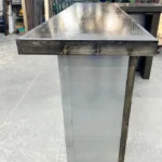 steel bar, metal bar, home bar, indoor bar, industrial bar, man cave bar, basement bar