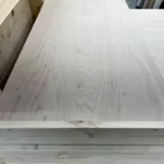 Left Hello Shabby L Reception Desk - Unfinished 2 level L shape 5 Hello Shabby L Reception Desk - 2 level l shape, front desk ada accessible