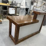 Provincial Lavonne Metal Sales Counter - with Privacy Tower ADA drop 7 Provincial Lavonne Metal Sales Counter - with Privacy Tower ADA drop, retail counter, pos drop, checkout counter