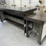 Stormwash Ebony Fairview Large Sales Counter – with ADA drop 7 Stormwash Ebony Fairview Large Sales Counter - with ADA drop large checkout counter, pos drop counter, large retail counter