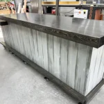 Stormwash Ebony Fairview Large Sales Counter – with ADA drop4 Stormwash Ebony Fairview Large Sales Counter - with ADA drop large checkout counter, pos drop counter, large retail counter