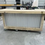 Thomas U Metal Outdoor Bar 2 Thomas U Metal Outdoor Bar - Corrugated Metal Bar, home bar, rustic home bar, garage bar, man cave bar, basement bar, industrial bar