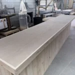 Unfinished Roy L Shape Sales Counter with ADA drop 3