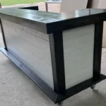 Capewash Ebony Thomas U Shape Finished Patio Home Bar - Indoor Bar 1 Capewash Ebony Thomas U Shape Finished Patio Home Bar - Indoor Bar