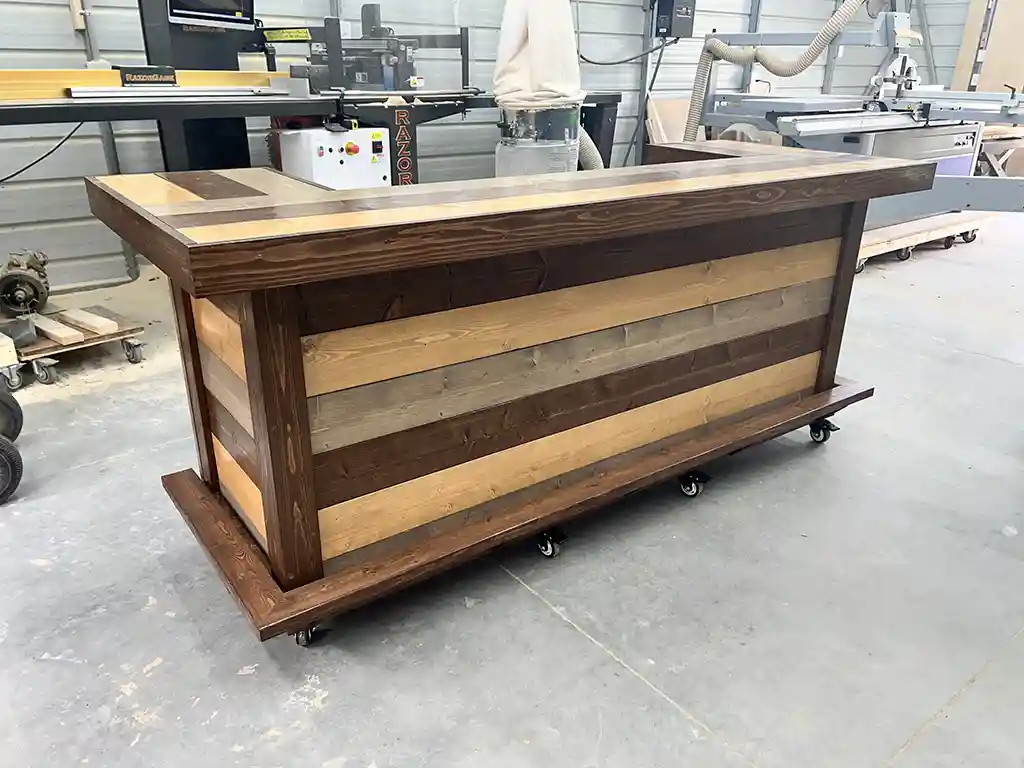 Maggie Thomas U Shape Finished Patio Home Bar - Indoor Bar 1 Maggie Thomas U Shape Finished Patio Home Bar - Indoor Bar