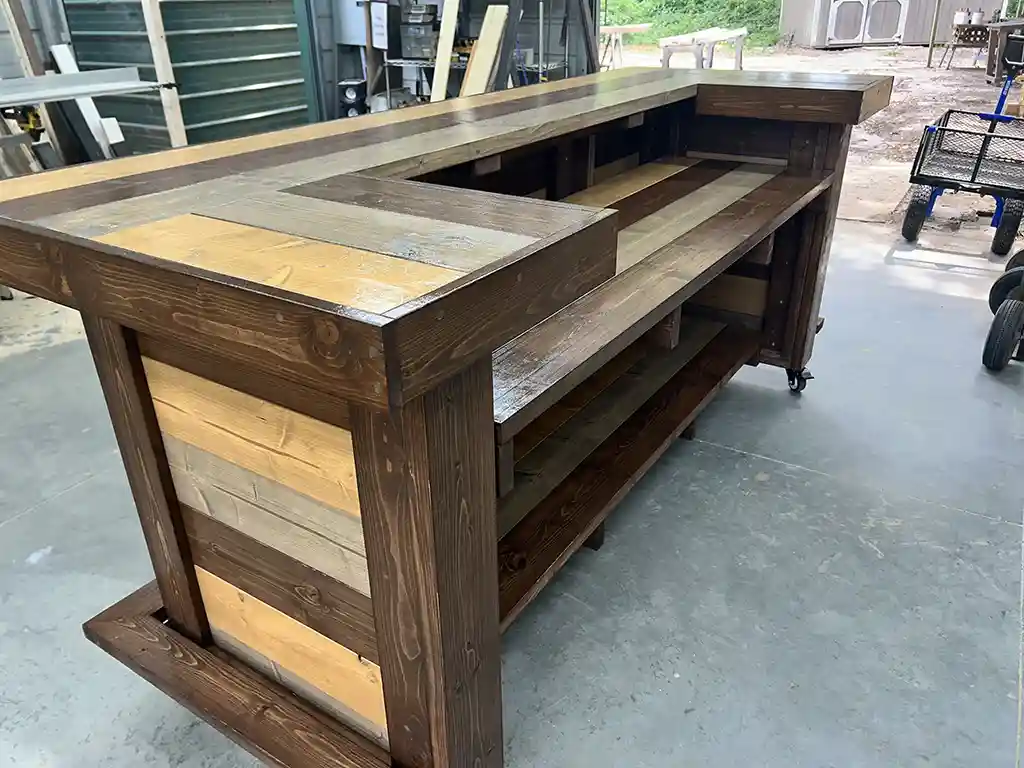 Maggie Thomas U Shape Finished Patio Home Bar - Indoor Bar 5 Maggie Thomas U Shape Finished Patio Home Bar - Indoor Bar