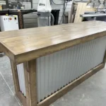 Mushroom Riveria Metal Covered Patio Home Bar 2 Riveria Metal Covered Patio Home Bar