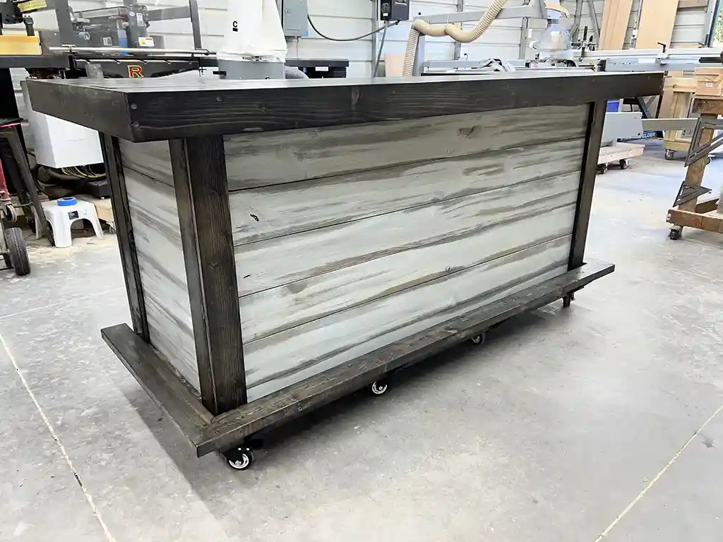 Stormwash Ebony Thomas U Shape Finished Patio Home Bar - Indoor Bar 1 Stormwash Ebony Thomas U Shape Finished Patio Home Bar - Indoor Bar